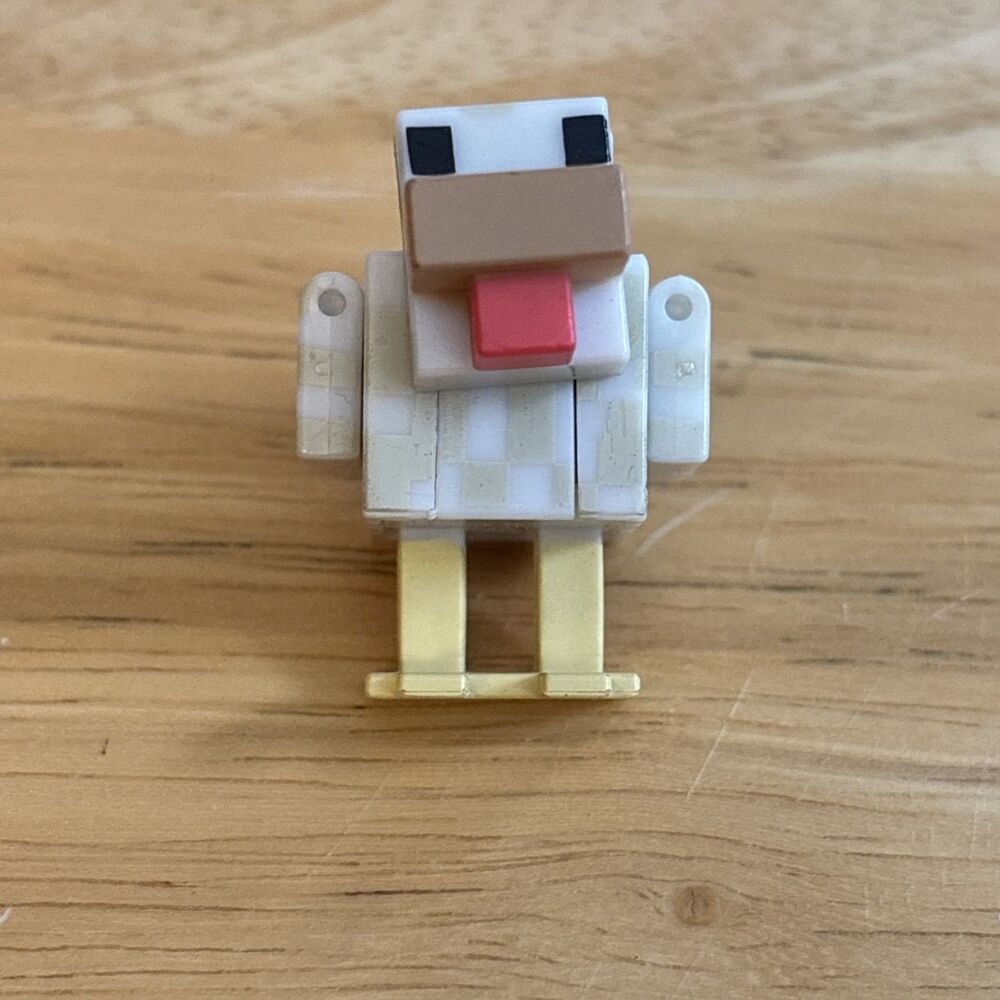 Minecraft Core Animal Chicken Mini Action Figure Loose Toy
